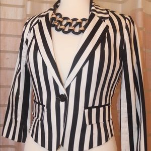 Stripped blazer